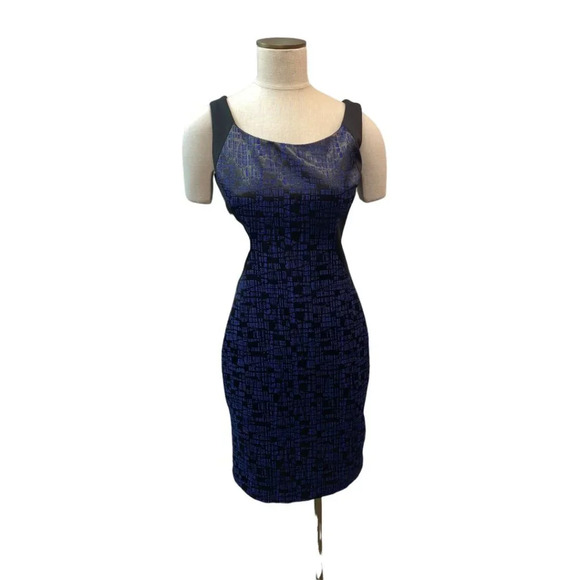 Tahari Dresses & Skirts - BCBG  MAXAZRIA Navy and Black With lace at bottom‎ Dress